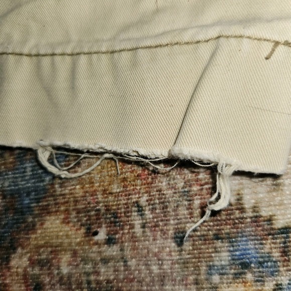 Aeropostale Slim Fit Khaki Chinos - Men's 34- Small Flaw - Picture 9 of 9